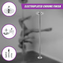 Portable Dance Pole Spinning Fitness Pole for Home Gym Training - ONLINE ONLY