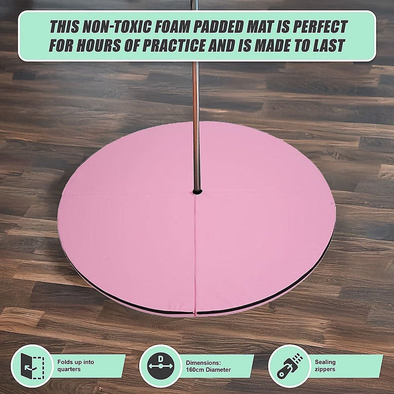 160cm Diameter Exercise Mat for Dancing Pole [ONLINE ONLY]