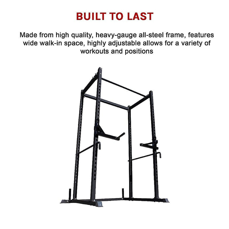 Power Rack Squat Deadlift HD Lift Cage [ONLINE ONLY]