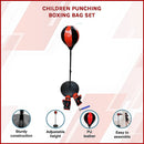 Kids Boxing Punching Bag Set – Children’s Training Gloves & Fitness Stand - ONLINE ONLY