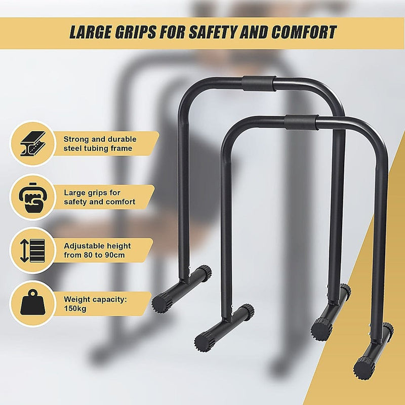 Chin Dip Parallel Bar Push Up Dipping Equipment (Online Only)