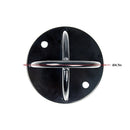 Pair of Black Wall Anchor Mounts for Battle Ropes and Suspension - ONLINE ONLY