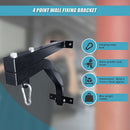 Heavy Duty Punch Bag Wall Bracket – Steel Boxing Bag Holder for Home Gym - ONLINE ONLY