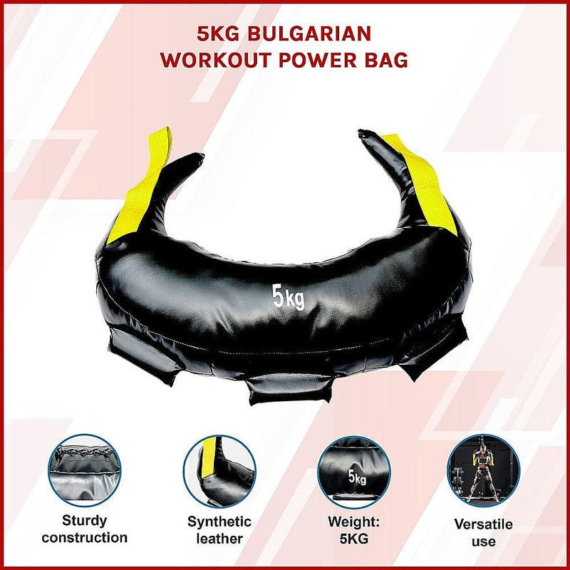 5kg Bulgarian Workout Power Bag [ONLINE ONLY]