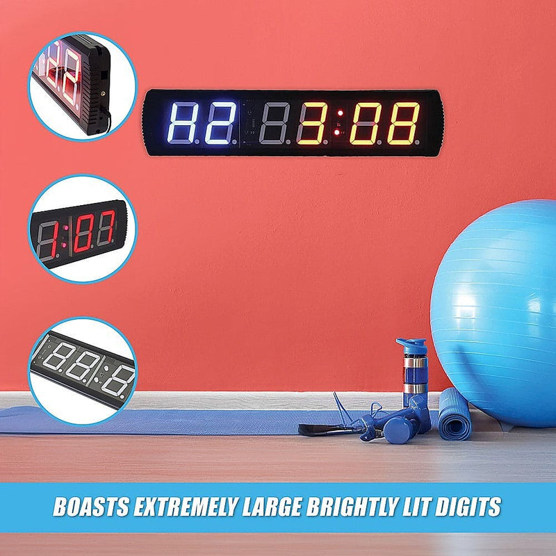 6 Digit Digital Timer Interval Fitness Clock [ONLINE ONLY]