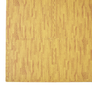 12 Tile EVA Interlocking Gym Floor Mats Wood Colour for Home Yoga - ONLINE ONLY
