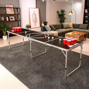 Professional 8ft Beer Pong Table Drinking Game (Online Only)