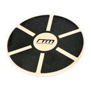 Heavy Duty 15.5" Wooden Balance Board with Non-Slip Pad for Fitness Training - ONLINE ONLY
