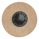 Heavy Duty 15.5" Wooden Balance Board with Non-Slip Pad for Fitness Training - ONLINE ONLY