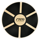 Heavy Duty 15.5" Wooden Balance Board with Non-Slip Pad for Fitness Training - ONLINE ONLY