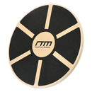 Heavy Duty 15.5" Wooden Balance Board with Non-Slip Pad for Fitness Training - ONLINE ONLY