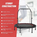 Mini Rebounder Trampoline with Adjustable Handle – Fitness Bounce Trainer - ONLINE ONLY