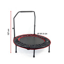 Mini Rebounder Trampoline with Adjustable Handle – Fitness Bounce Trainer - ONLINE ONLY