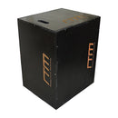 3 IN 1 Black Wood Plyo Games Plyometric Jump Box [ONLINE ONLY]