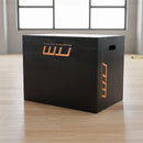 3 IN 1 Black Wood Plyo Games Plyometric Jump Box [ONLINE ONLY]