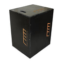 3 IN 1 Black Wood Plyo Games Plyometric Jump Box [ONLINE ONLY]