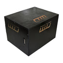 3 IN 1 Black Wood Plyo Games Plyometric Jump Box [ONLINE ONLY]