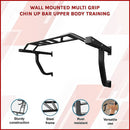 Wall Mounted Multi Grip Chin Up Bar – Heavy Duty Pull Up Station for Upper Body Training - ONLINE ONLY