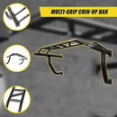 Wall Mounted Multi Grip Chin Up Bar – Heavy Duty Pull Up Station for Upper Body Training - ONLINE ONLY