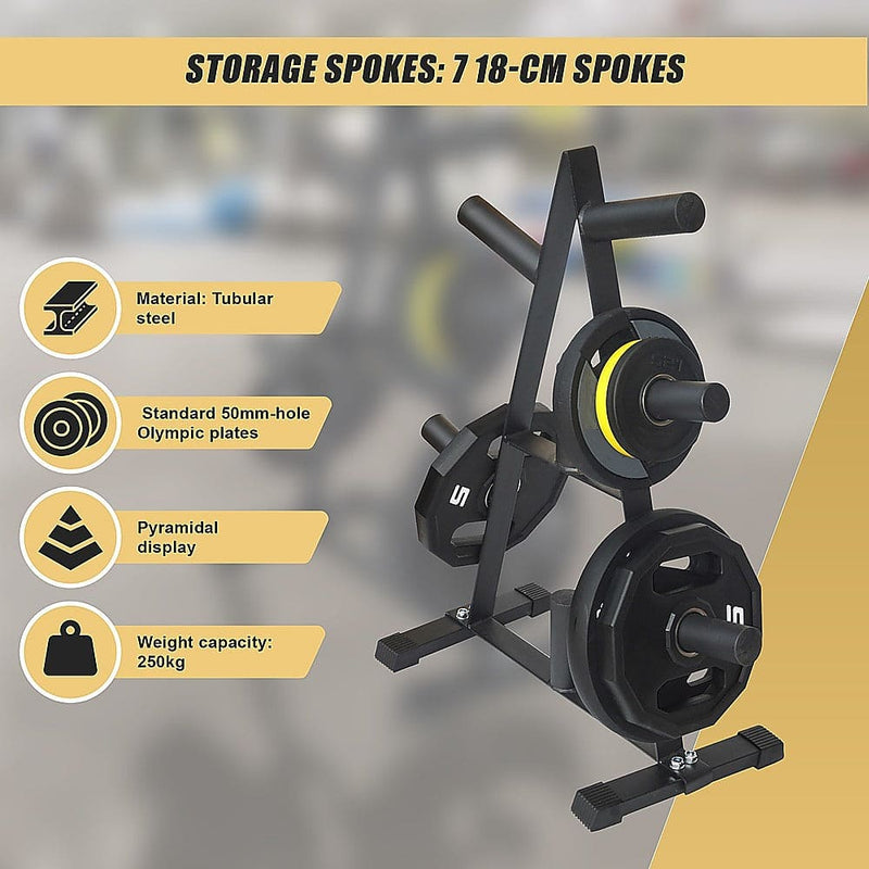 Olympic Weight Plate Storage Rack 250kg Capacity [ONLINE ONLY]