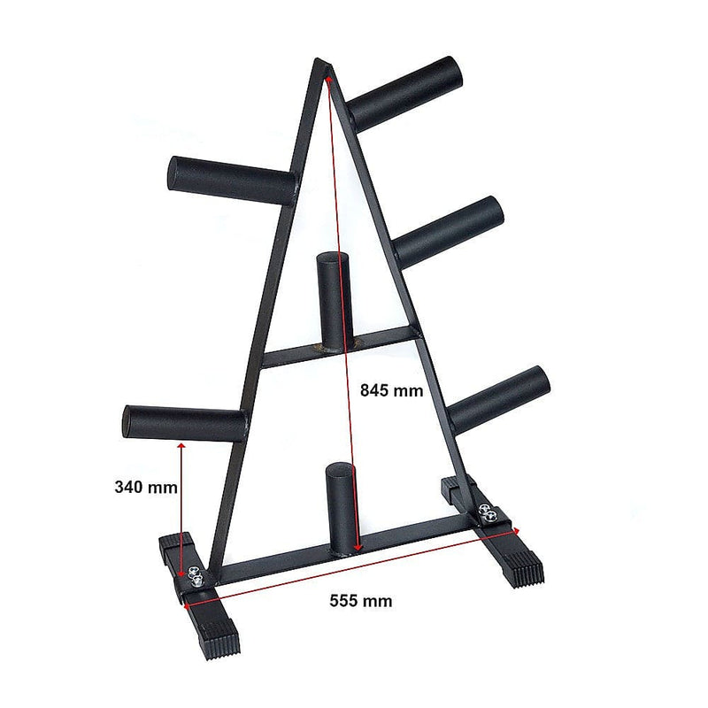 Olympic Weight Plate Storage Rack 250kg Capacity [ONLINE ONLY]