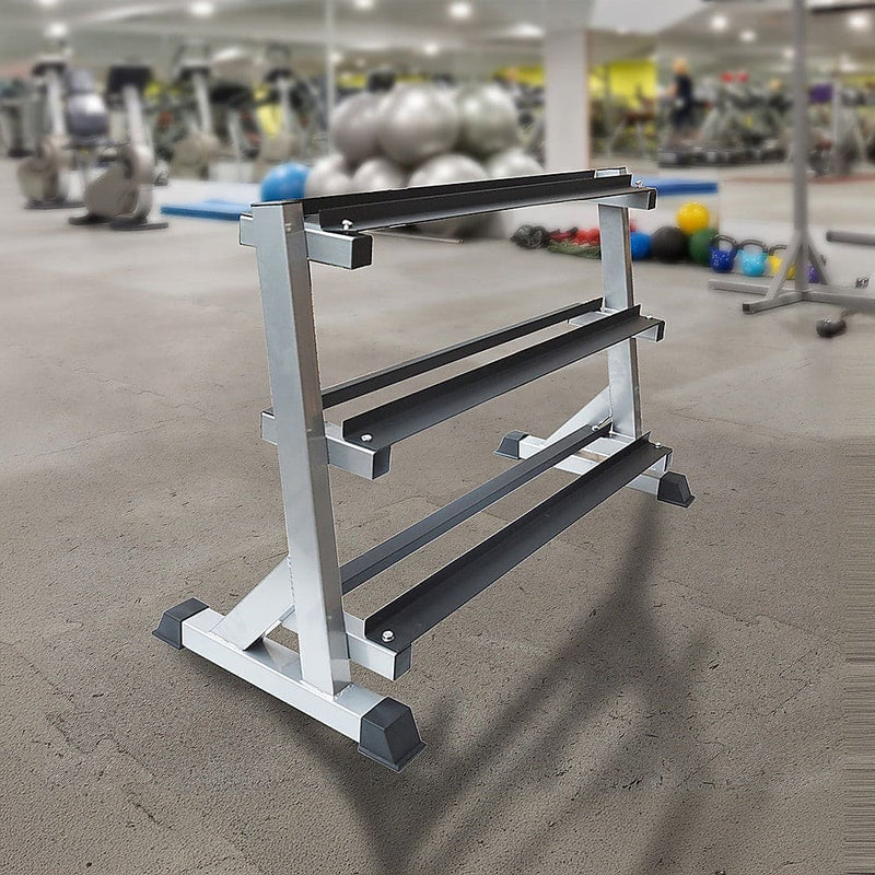 3 Tier Dumbbell Rack for Dumbbell Weights Storage [ONLINE ONLY]