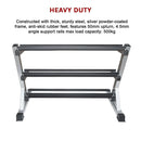 3 Tier Dumbbell Rack for Dumbbell Weights Storage [ONLINE ONLY]