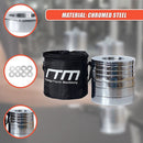 Chrome Metric Fractional Olympic Weight Plates 0.25 to 1kg Set - ONLINE ONLY