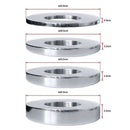 Chrome Metric Fractional Olympic Weight Plates 0.25 to 1kg Set - ONLINE ONLY
