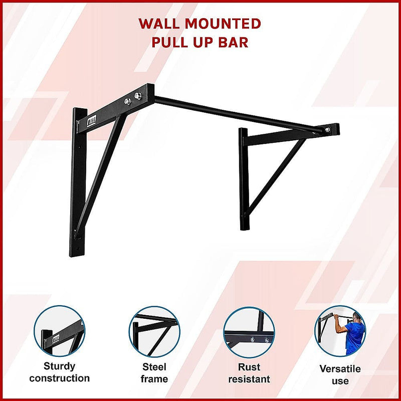 Wall Mounted Pull Up Bar [ONLINE ONLY]