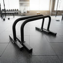Steel Parallette Bars for Push Ups, Dips & Calisthenics Home Strength Training - ONLINE ONLY