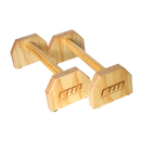 Wooden Parallette Bars Push Up & Dip Workouts [ONLINE ONLY]