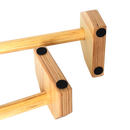 Wooden Parallette Bars Push Up & Dip Workouts [ONLINE ONLY]