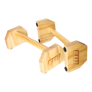 Wooden Parallette Bars Push Up & Dip Workouts [ONLINE ONLY]