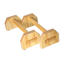 Wooden Parallette Bars Push Up & Dip Workouts [ONLINE ONLY]
