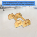 Wooden Parallette Bars Push Up & Dip Workouts [ONLINE ONLY]