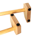 Wooden Parallette Bars Push Up & Dip Workouts [ONLINE ONLY]