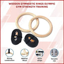 Wooden Gymnastic Rings [ONLINE ONLY]