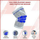 Full Knee Support Brace Knee Protector Medium [ONLINE ONLY]