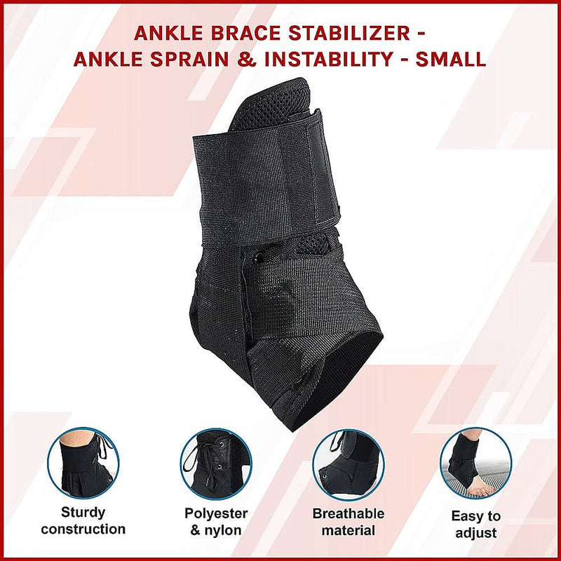 Ankle Brace Stabilizer - Ankle sprain & instability - SMALL [ONLINE ONLY]