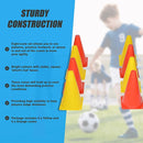 230mm Training Cones Set Witches Hat Football Soccer Rugby Traffic [ONLINE ONLY]