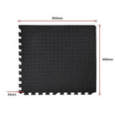 12 Tiles EVA Rubber Foam Gym Mat 60x60cm – 2.5cm Thick Fitness Flooring Set - ONLINE ONLY