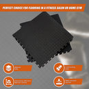 12 Tiles EVA Rubber Foam Gym Mat 60x60cm – 2.5cm Thick Fitness Flooring Set - ONLINE ONLY