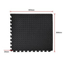12 Tiles EVA Rubber Foam Gym Mat 60x60cm – 2.5cm Thick Fitness Flooring Set - ONLINE ONLY