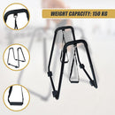 Heavy Duty Parallette Bars – Push Up & Core Strength Training Stands for Home Gym - ONLINE ONLY