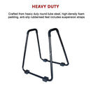 Heavy Duty Parallette Bars – Push Up & Core Strength Training Stands for Home Gym - ONLINE ONLY