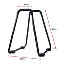Heavy Duty Parallette Bars – Push Up & Core Strength Training Stands for Home Gym - ONLINE ONLY