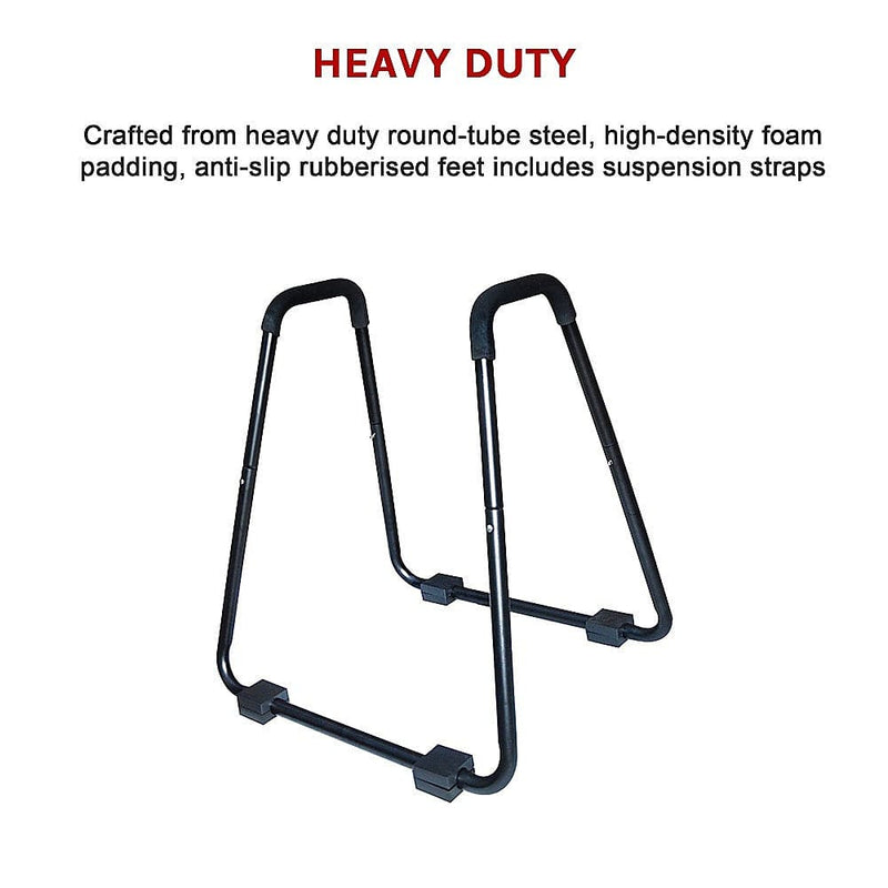 Heavy Duty Body Press Core Bars Push Up Home Gym Parallette Stand [ONLINE ONLY]