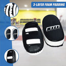 MMA Kick Boxing Pads Curved Strike Shield Muay Thai Punching Focus Pad - ONLINE ONLY