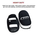 MMA Kick Boxing Pads Curved Strike Shield Muay Thai Punching Focus Pad - ONLINE ONLY